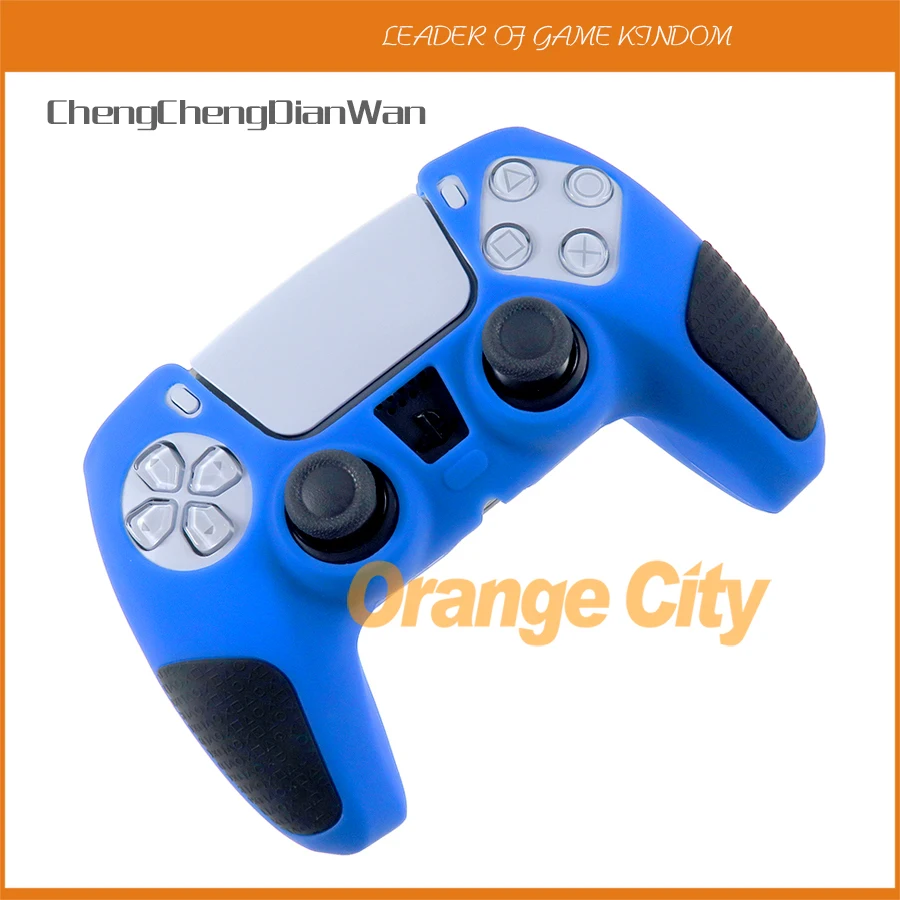 50PCS For Sony PlayStation 5 PS5 Thickened Double Colour Silicone Skin Cover silicone case protection for PS5 Game Controller