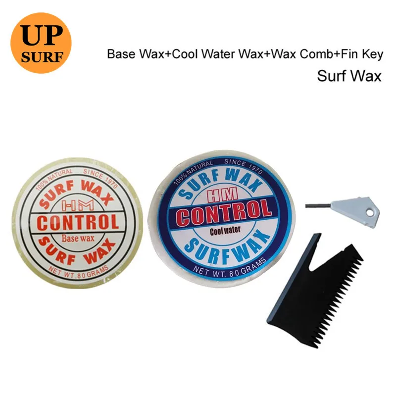 natural surf wax Base Wax+Cool Water Wax+wax comb/fin key Surfboard Wax in surfing