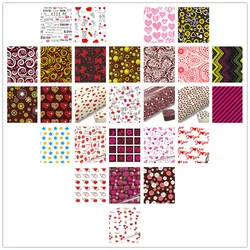 10/20/50 Sheets Transfer paper love for Chocolate Wedding Decor Home  Baking Set  Cake Decorating Tools 21x29cm