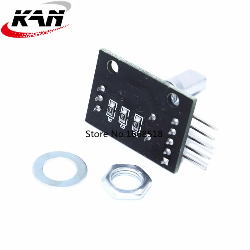 1 Buah Modul Encoder Putar 360 Derajat Saklar Sensor Bata Pengembangan KY-040