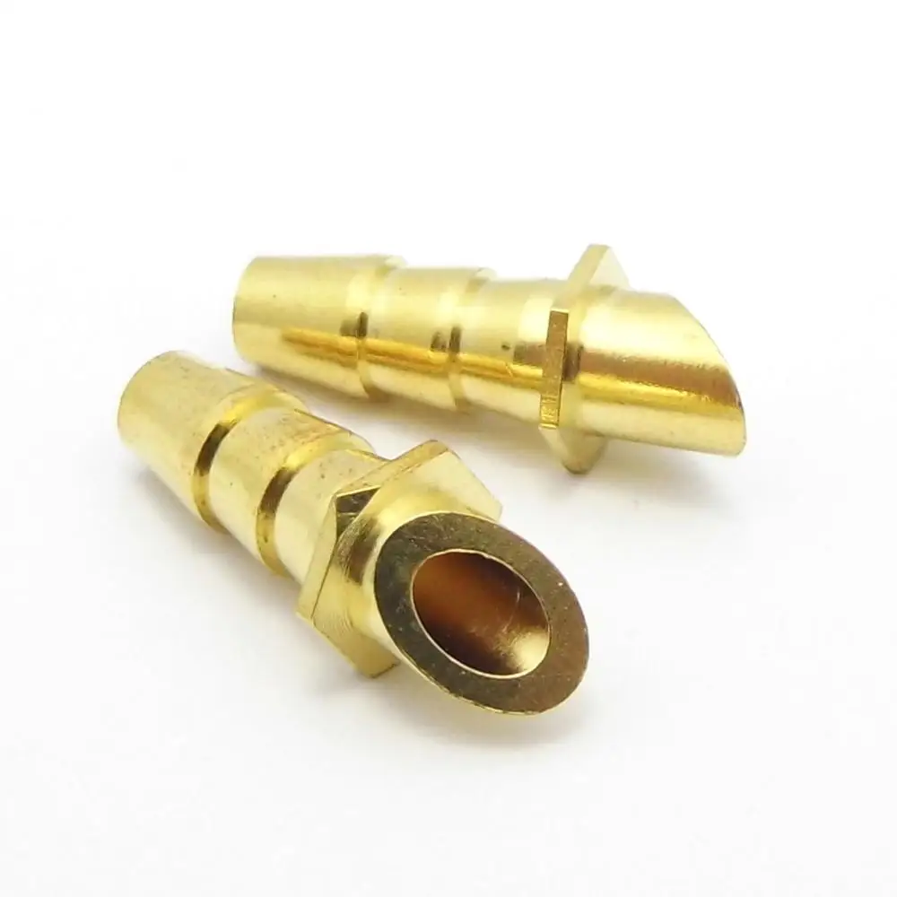 2x Motor ESC Water Cooling Water Pickup Inlet Nipple Copper Nozzle for RC Racing Boat MONO Speed Boat