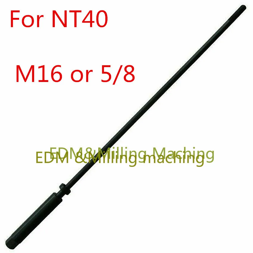 

1PC NT40 Draw Bar For CNC Milling Machine Part Bridgeport Overall Drawbar M16 5/8 Thread