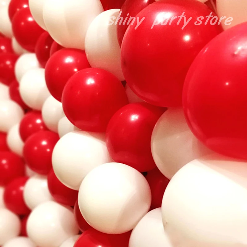 

NEW Multicolored Latex Balloons Happy Birthday Party Wedding Colorful Inflatable Decor Ballon Kids Toys Air Red White Balloon