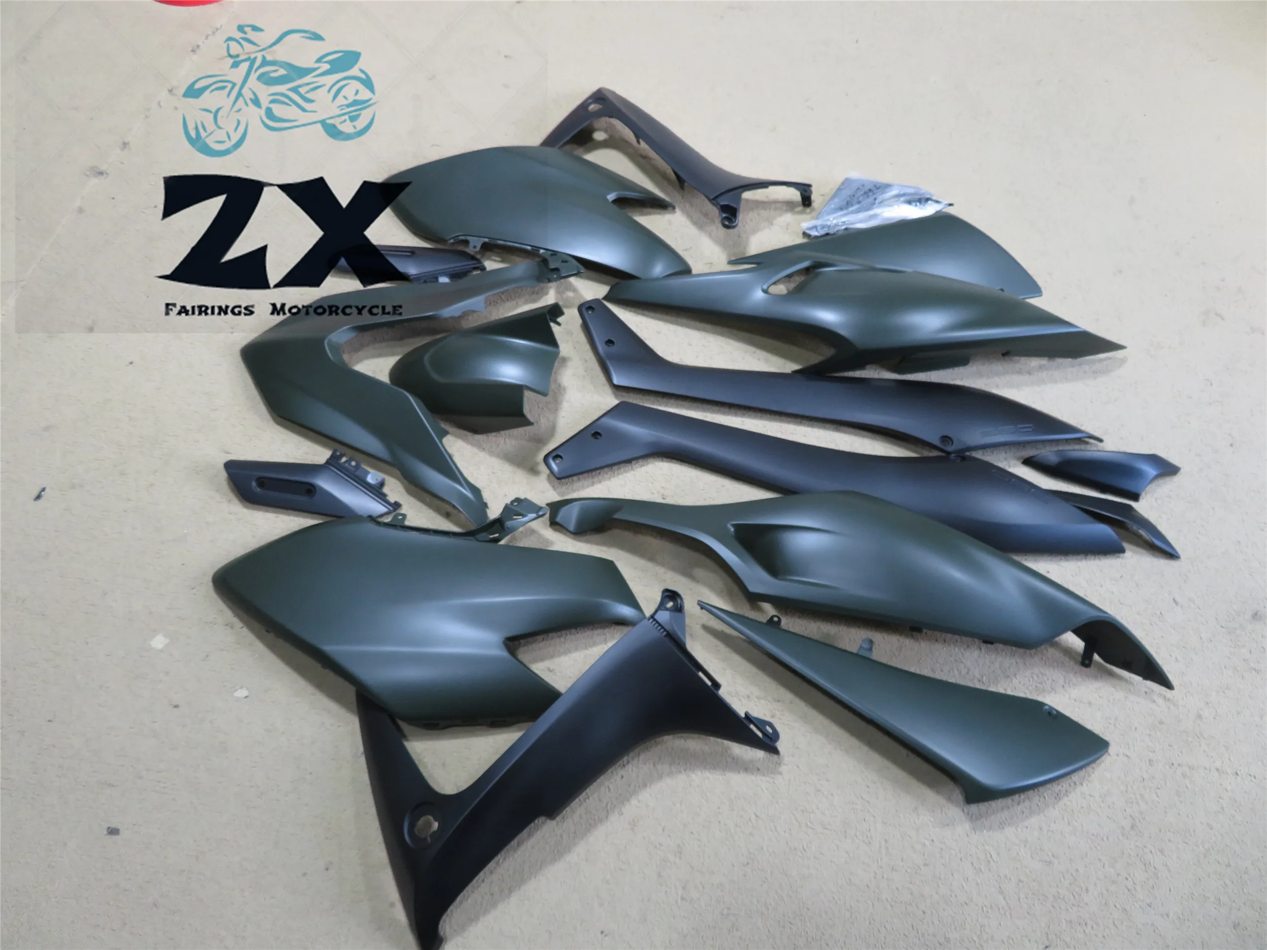 free gift Motorcycle fairings  for  T-MAX  Tmax 560 matte green  tmax 560 2019 2020 Injection  Good qulatiy18 pcs