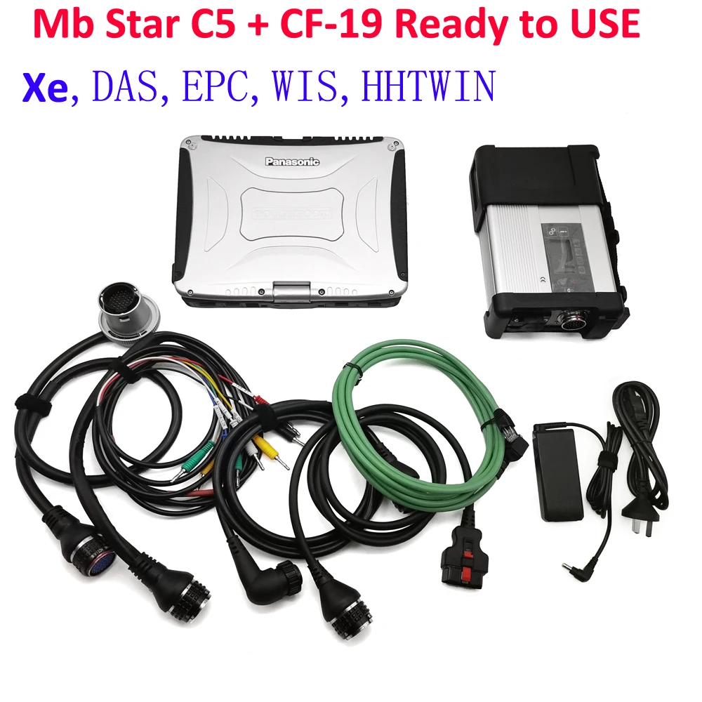 

Mb Star C5 2023.06 SD Connect C5 with SSD software wifi function diagnostic tool mb star c5 vediamo DAS DTS Laptop CF-19