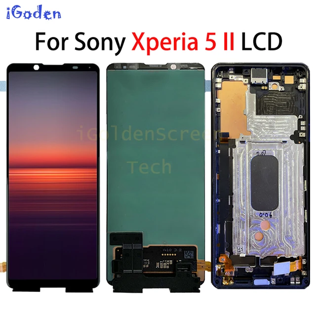 ソニーのxperia 5 ii液晶ディスプレイタッチスクリーンデジタイザアセンブリxperia 5 iiディスプレイSO-52A、XQ-AS52、XQ-AS62、XQ-AS72  - AliExpress