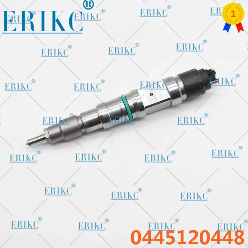 Common Rail Injector 0445120448 New Diesel Nozzle 0 445 120 448 Genuine Sprayer 0445 120 448 Mouthpiece for Bosch CUMMINS