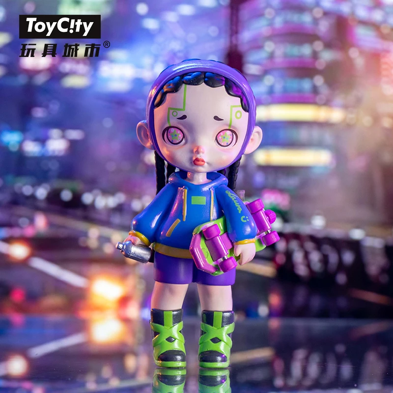 

Laura Cyberpunk Fifth Generation Series Blind Box Toy Caja Ciega Guess Bag Kawaii SurpriseDoll Anime Model Girl Gift Mystery Box