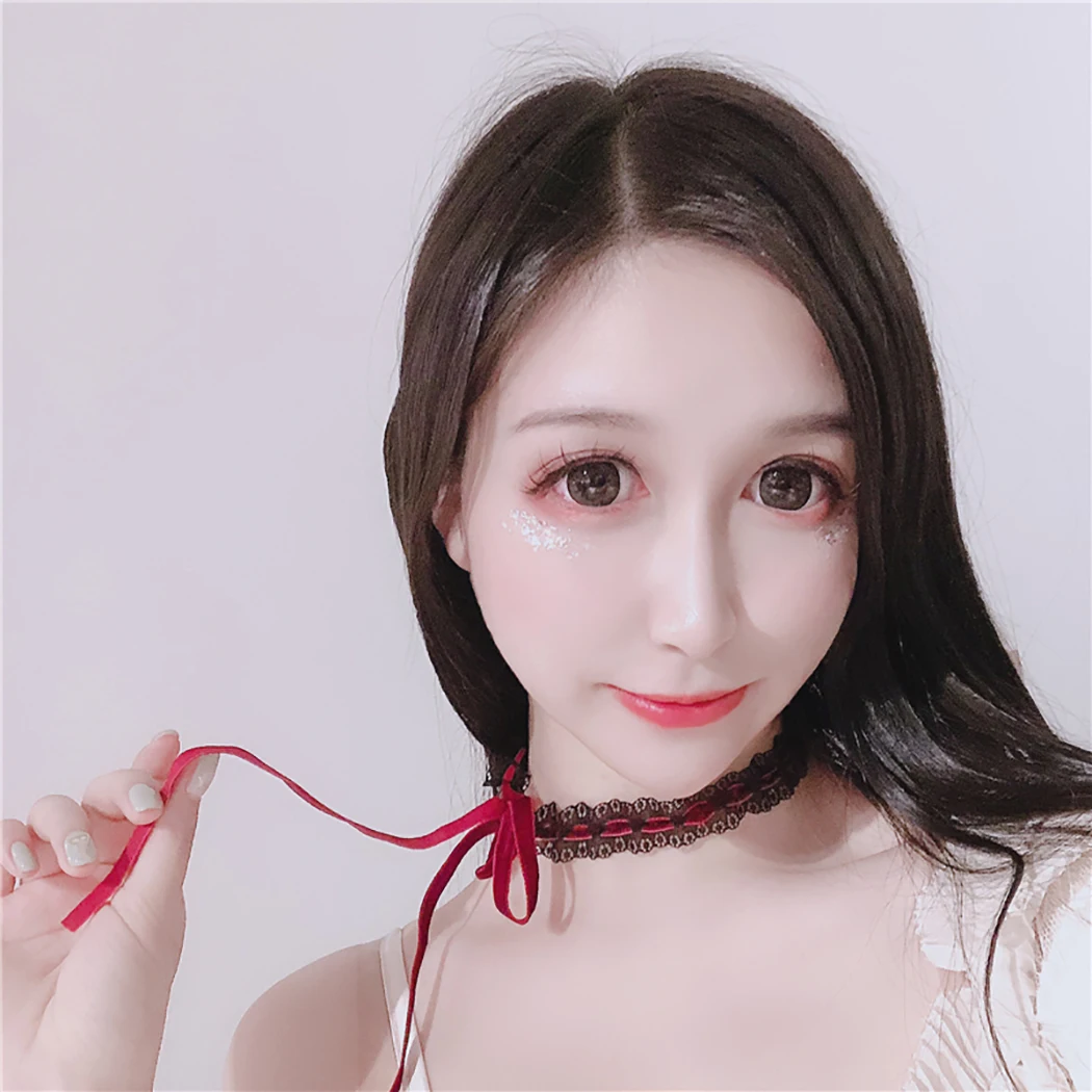 Choker Necklace Simple Fashion All-match Lace Necklace Lace Choker for Women