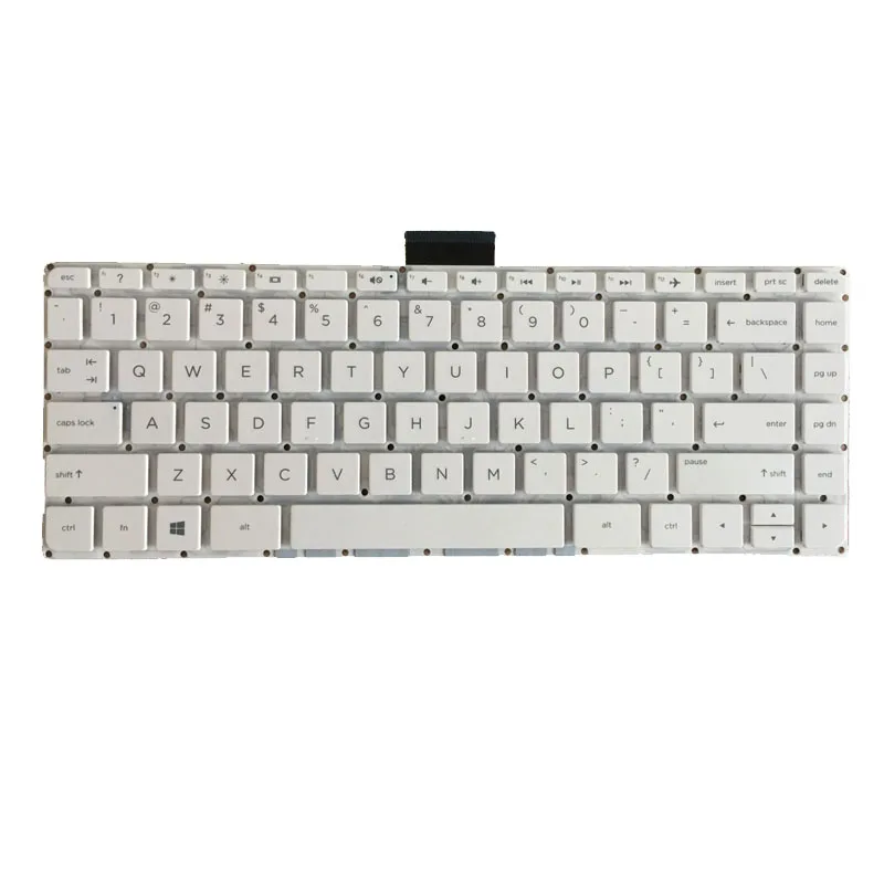 New US Laptop Keyboard For HP Stream 14-CB 14-CB011WM 14-CB012DX 14-CB012WM 14-CB164WM English White Without frame keyboard