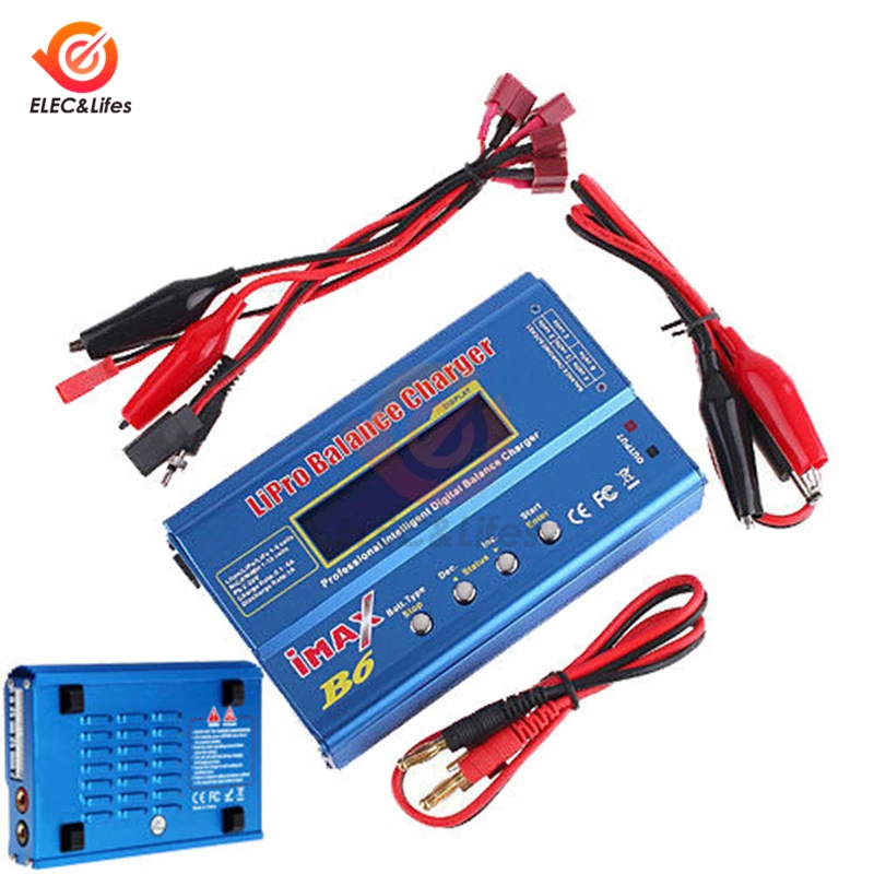 Latest IMAX B6AC RC B6 AC Nimh Nicd Lithium Battery Balance Lipo Battery Charger Balance Discharger With Digital LCD Screen