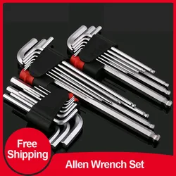 Allen Wrench Set Screwdriver Inside Hexagonal Wrench Special Long Medium Length S2 Hardened