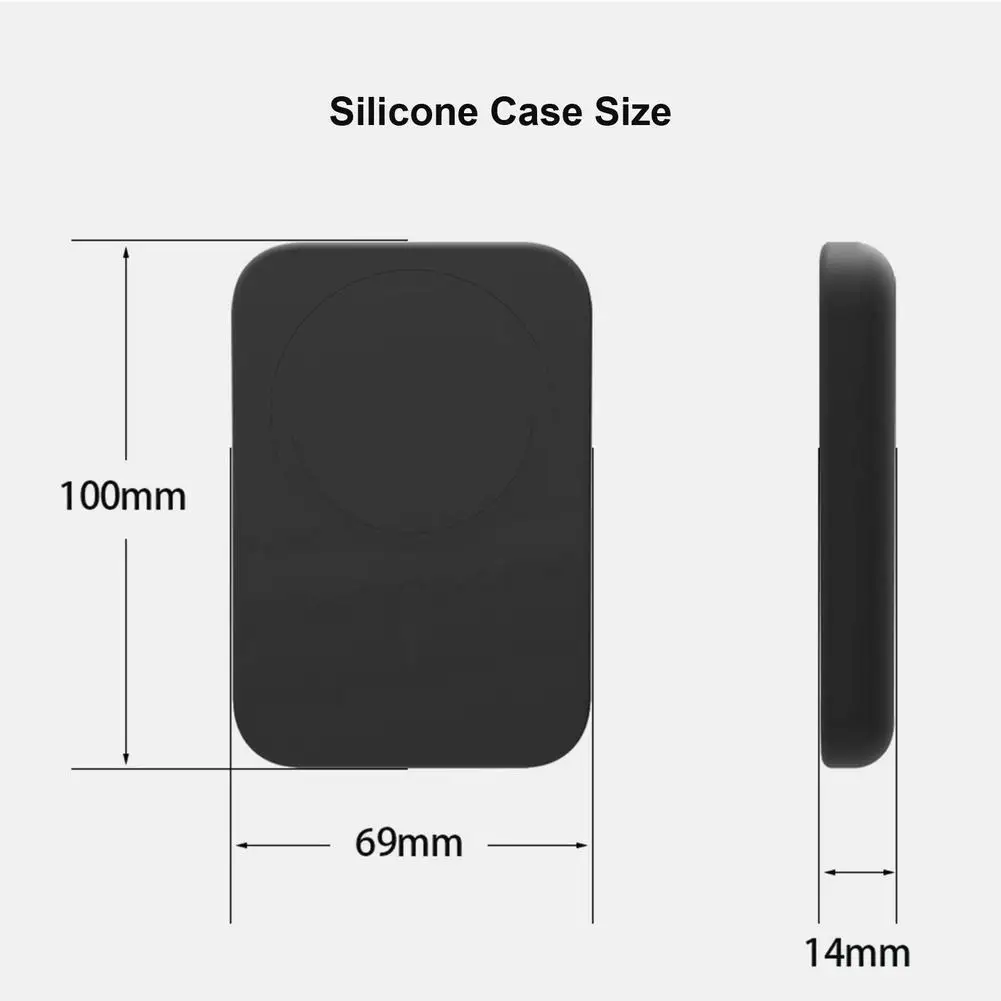 Ultra-Thin Silicone Protective Case For IPhone 11 12 Pro Max Wireless Charger Cover For iphone Battery Pack Shell