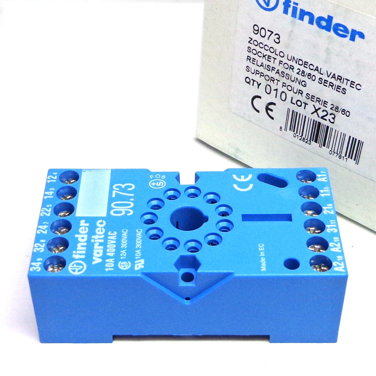 finder relay 60.13.9.012.0040 60.13 12VDC 10A 3co 100%-new-original