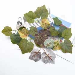 30/100 pcs Silk Maple Leaf Wedding Bridal Accessories Clearance Christmas Home Decoration Diy Gift Artificial Plants Wholesale