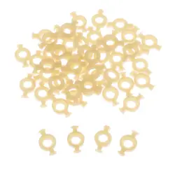 50 PCS Trumpet Valve Guides Holder Clip Hard Plastic Material Musical Instrument Accessories