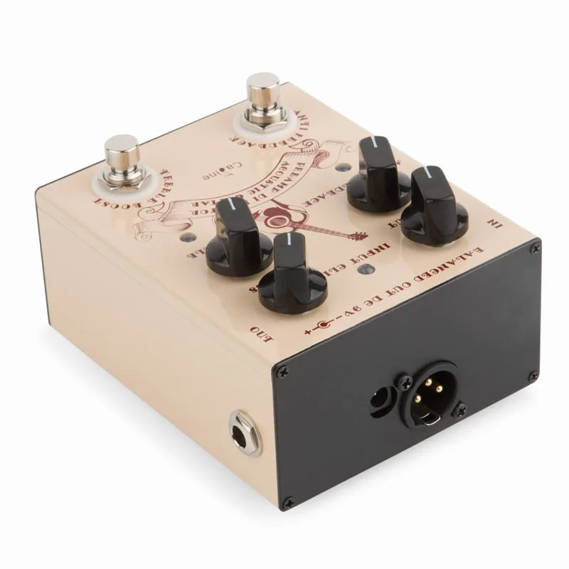 Caline CP-40 Acoustic Guitar Effect Pedal DI Box Cabinet Simulator Pedal Preamp Guitar Accessories