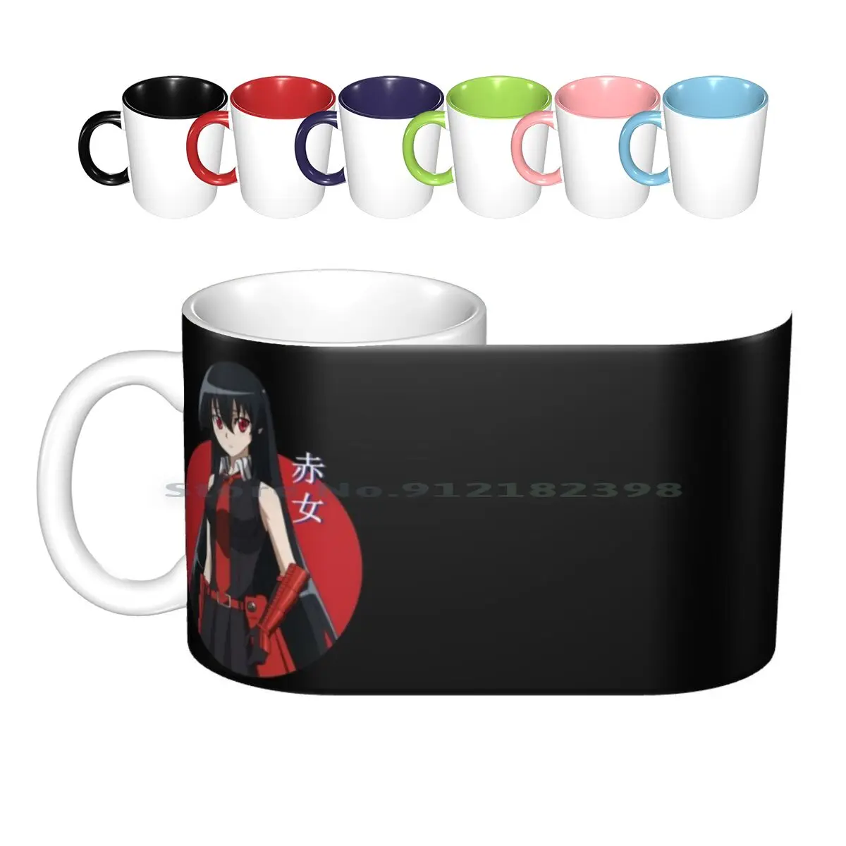 Akame Ga Kill Ceramic Mugs Coffee Cups Milk Tea Mug Akame Akame Ga Kill Akame Ga Kiru Esdeath Hellsing Manga Akame Ga Akame Ga