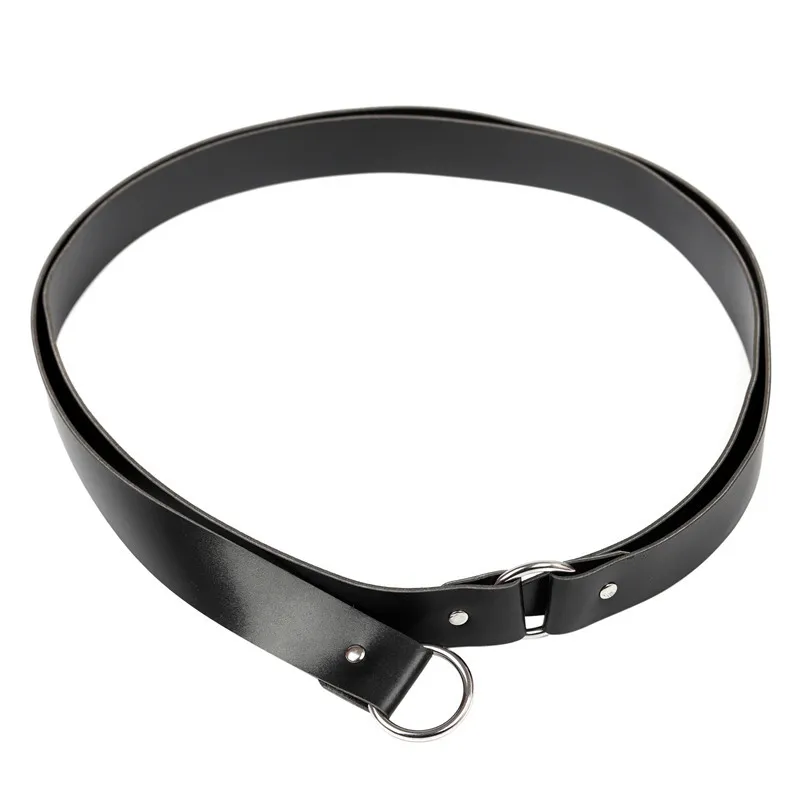 Pasek do talii w stylu średniowiecznym i renesansowym, 220 cm, akcesoria do kostiumów dla dorosłych mężczyzn, wikingów, rycerzy, piratów, cosplay, skórzana klamra