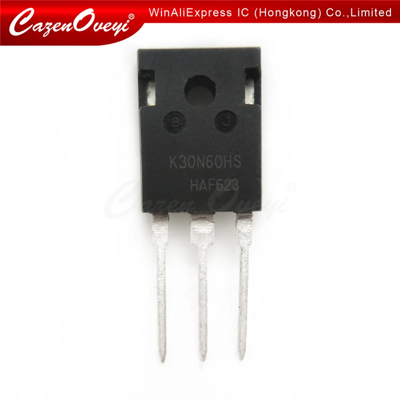 10pcs/lot K30N60HS K30N60 TO-247 IGBT600V 30A In Stock