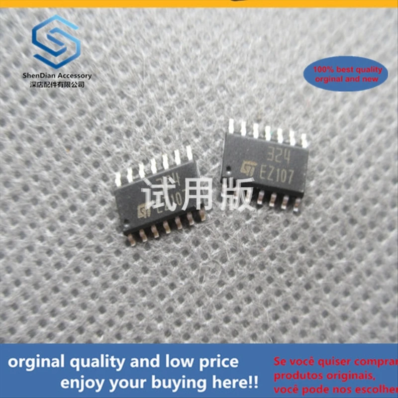 50pcs 100% orginal new best quality LM324DT SMD SOP-14 chip IC LM324