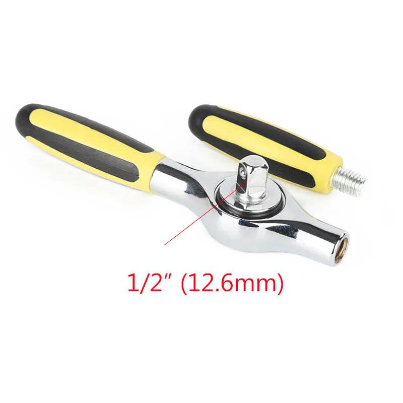 Chiave a bussola a cricchetto 1/2 "strumento di riparazione chiave rapida a chiave quadrata chiave a bussola da 40 denti