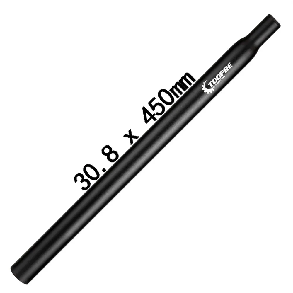 TOOPRE Mountainbike-Sattelstütze 350mm 450mm 25.4 27.2 28.6 30.8 Aluminiumlegierung Sattelrohr Fixed-Gear-Sattelstütze Fahrradteile
