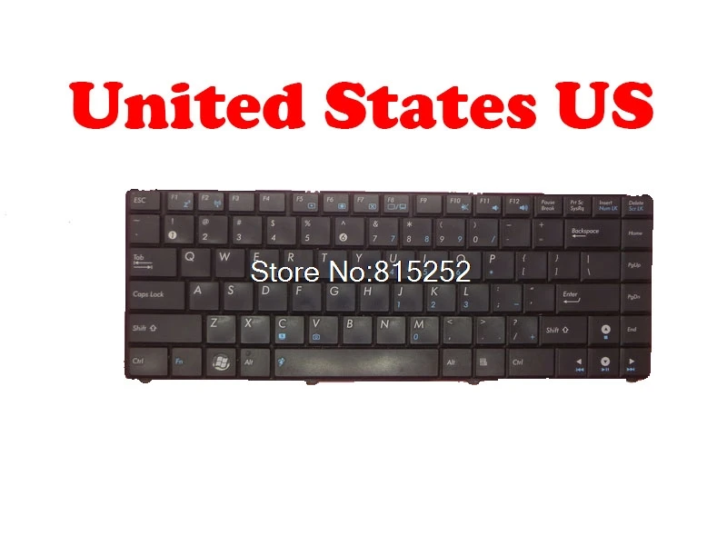 

Laptop US/CZ/FR Keyboard For ASUS N20 N20A N20H S121 PRO21A X21A 0KN0-AH1CZ03 04GNPW1KCZ00-3 9J.N0Z82.00C 550103G00-035-G