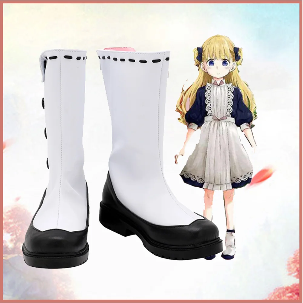 Anime Schaduwen Huis Emilico Cosplay Schoenen Laarzen Halloween Kostuums Accessoire Custom Made