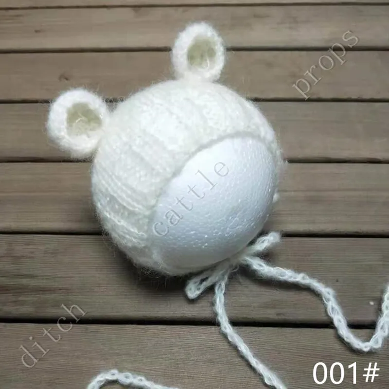 Newborn Photography Props hats Mohair Woven Props Newborn Photography Clothing