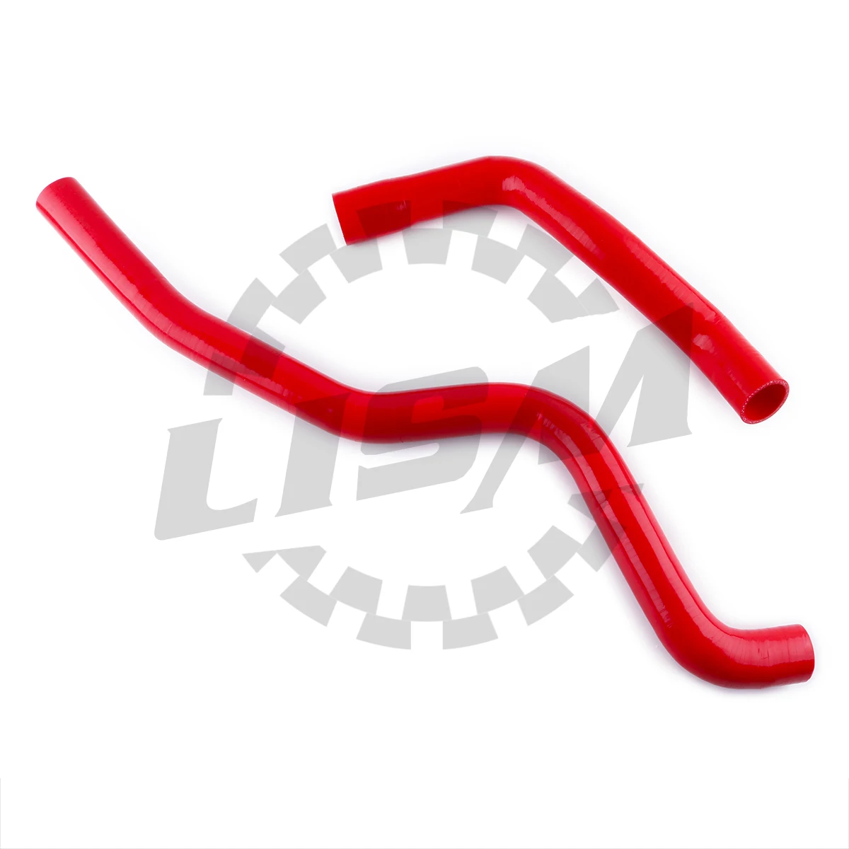 

2PCS For 1971-1988 Chevy Small Block Camaro SBC 3-Ply Silicone Radiator Coolant Hose Kit Pipe