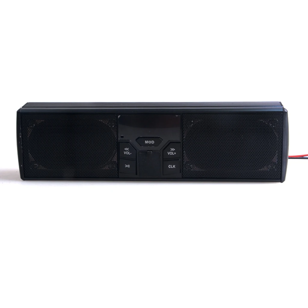Display A LED Del Motociclo di Bluetooth Audio Sistema Audio APP di Controllo MP3/TF/USB/FM Radio Stereo Altoparlanti Moto Accessori anti-furto