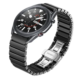 22mm 20mm Ceramic Strap for Samsung galaxy watch 7 6 5 4 3 Huawei watch GT2 Frosted ceramic comfort strap for Amazfit GTR band