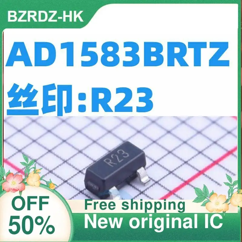 2-10 unids/lote AD1583BRTZ SOT-23-3 R23 3V original IC