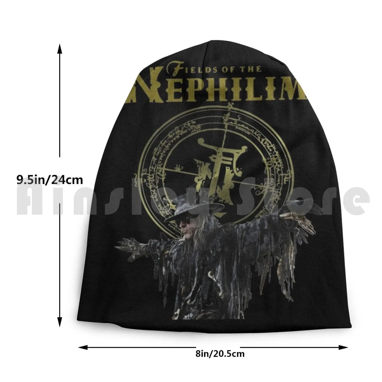 Czapka z daszkiem Fields Of The Nephilim Wygodna czapka z daszkiem Fields Of The Nephilim Fields Nephilim Goth Punk Rock Metal