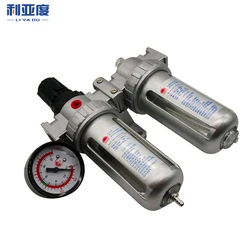 SFC-200 SFC-300 SFC-400 Air Filter Regulator Air Compressor Oil Water Separator Trap Filter Regulator Valve Automatic Drain