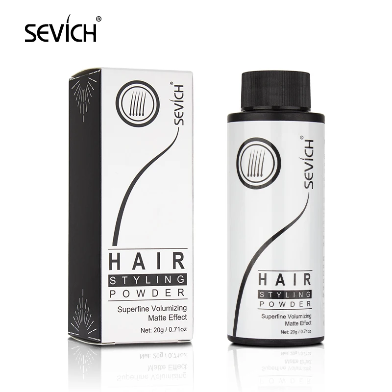 Sevich Hair Styling Powder 20g Fluffy Thin Hair Powder Spray Increases Hair Volume Captures Haircut Unisex Styling Hairspray