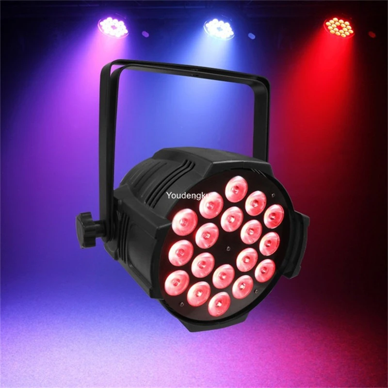 4pcs led par can rgbw Stage uplight 18x10w rgbw 4 in 1 led par dmx stage light led par 64 light