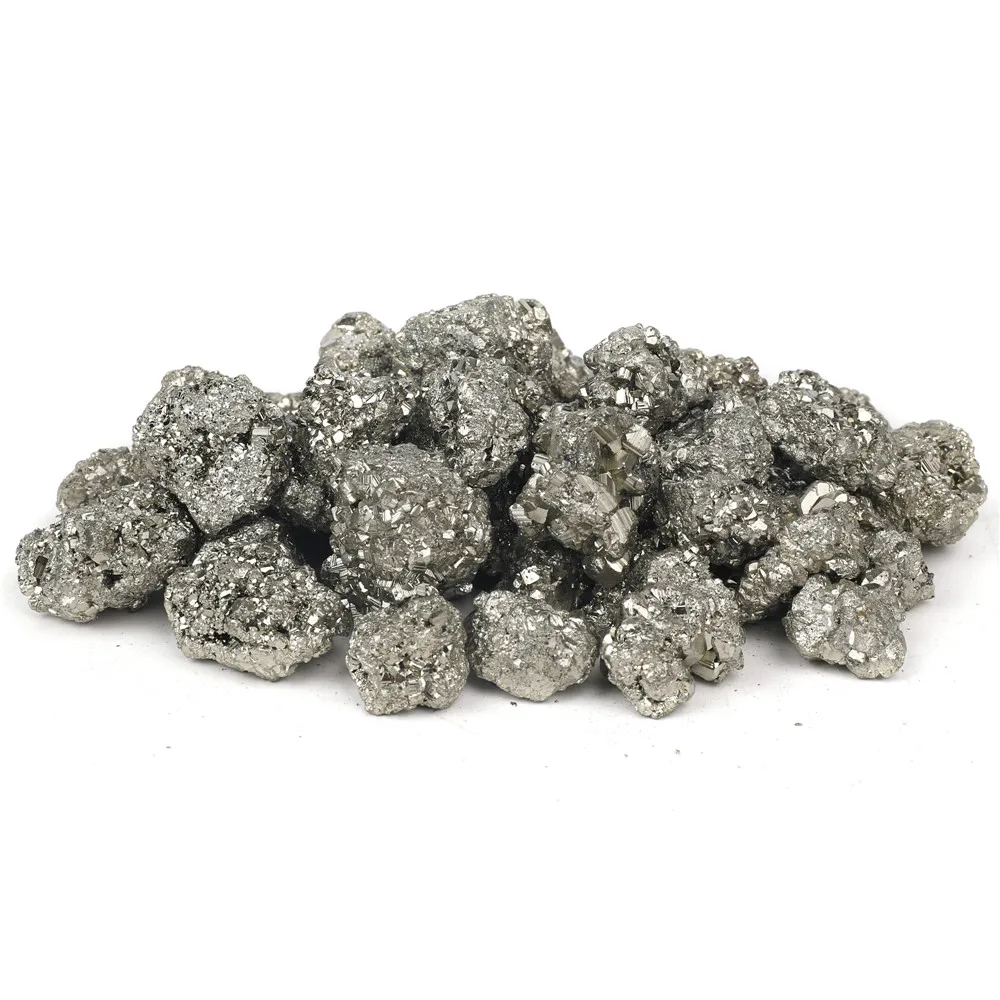 500g Natural Pyrite Raw Mineral Nugget Fool's Gold Iron Stones Raw Minerals Teaching Material Energy Stones