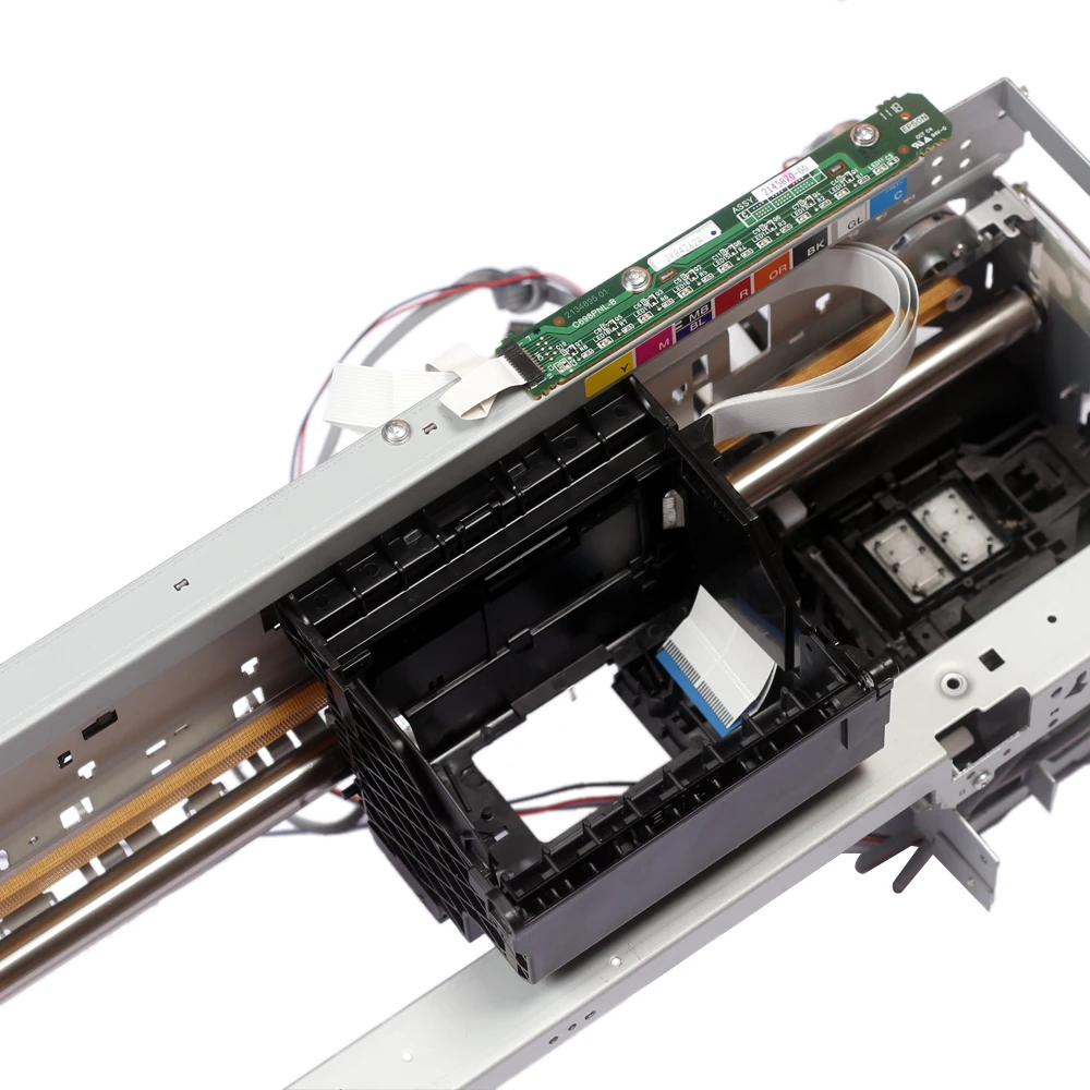 As peças destacáveis do quadro da impressora são compatíveis com Epson R1390 R2000 R1800 R1900 L1800 P400 rack de montagem prateado