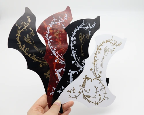 Imagen 2 del producto Guitarra acústica clásica folclórica profesional, golpeador antiarañazos, 40 "", 41"", patrón elegante, para zurdos y diestros, 4 colores