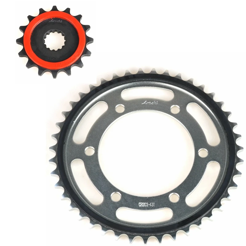 525 Motorcycle Chain Front Rear Sprocket Kit For SUZIKI GSXR600 GSXR750 2011-12-13-14-15-16-17-2018