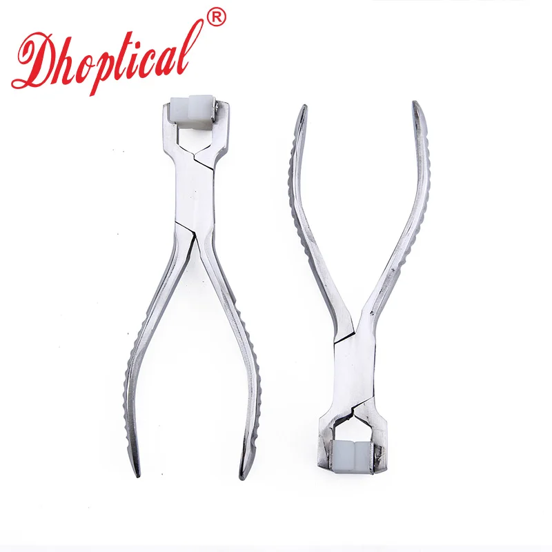 eyeglasses repair set adjust nose pad frame leg lense 7plier + screwdriver screw by dhoptical