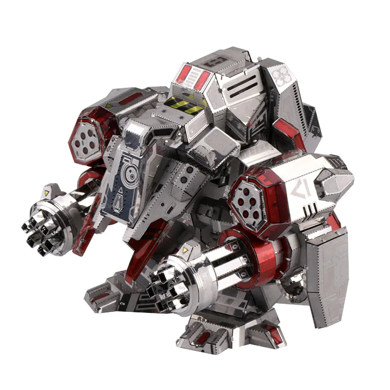 MU 3D Metal Puzzle Model Star Craft 2 Siege Tank Terran Battle Cruise DIY 3D Laser Cut Assemble Jigsaw  GIFT For Adult