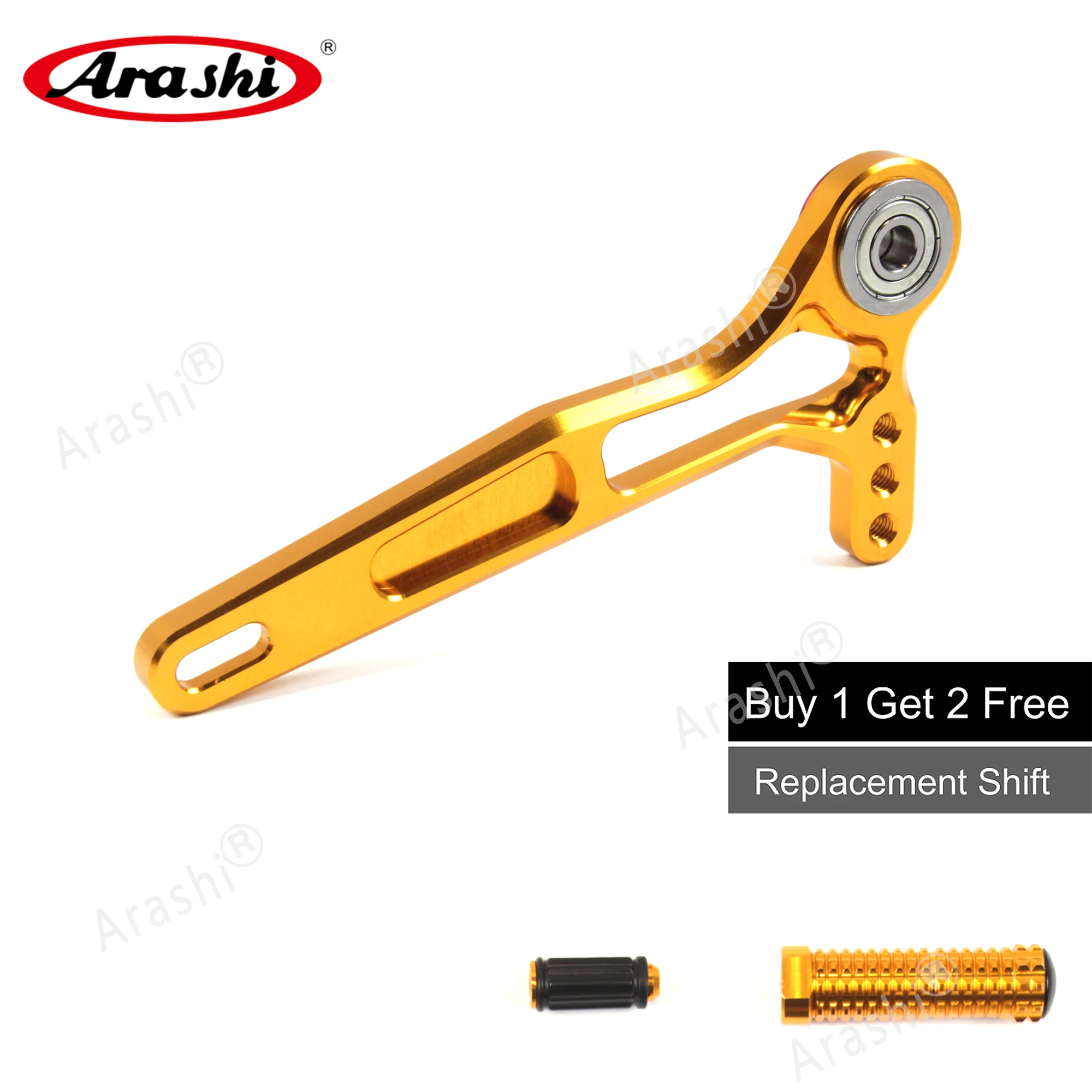 Arashi 2.0 Upgraded Adjustable Rearsets Replacement Shift Linkage Lever Gear Selector For Arashi Footrest Spare Parts Foot Pegs