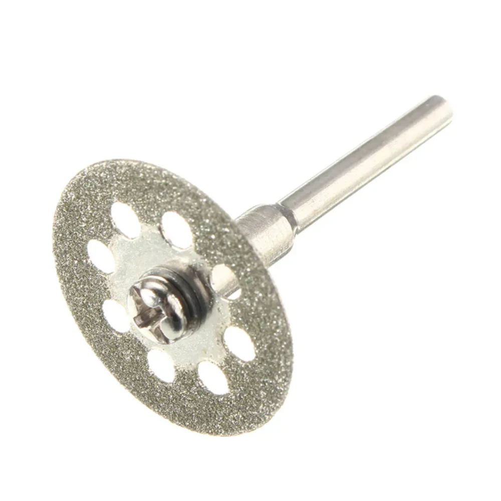 10pcs Circolare Seghe Lame di Taglio Ruota Dischi + 2pcs Mandrini Set Utensile Rotante In Acciaio Al Carbonio Accessori Trapano Duro materiale di Taglio