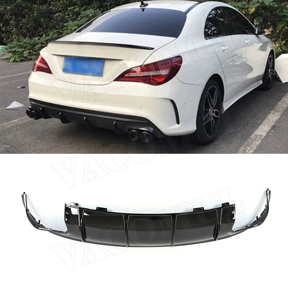 

VACOMUL CLA Class Carbon Fiber Rear Lip Diffuser Spoiler For Mercedes Benz W117 CLA180 CLA200 CLA250 CLA260 CLA45 AMG 2016 -2018