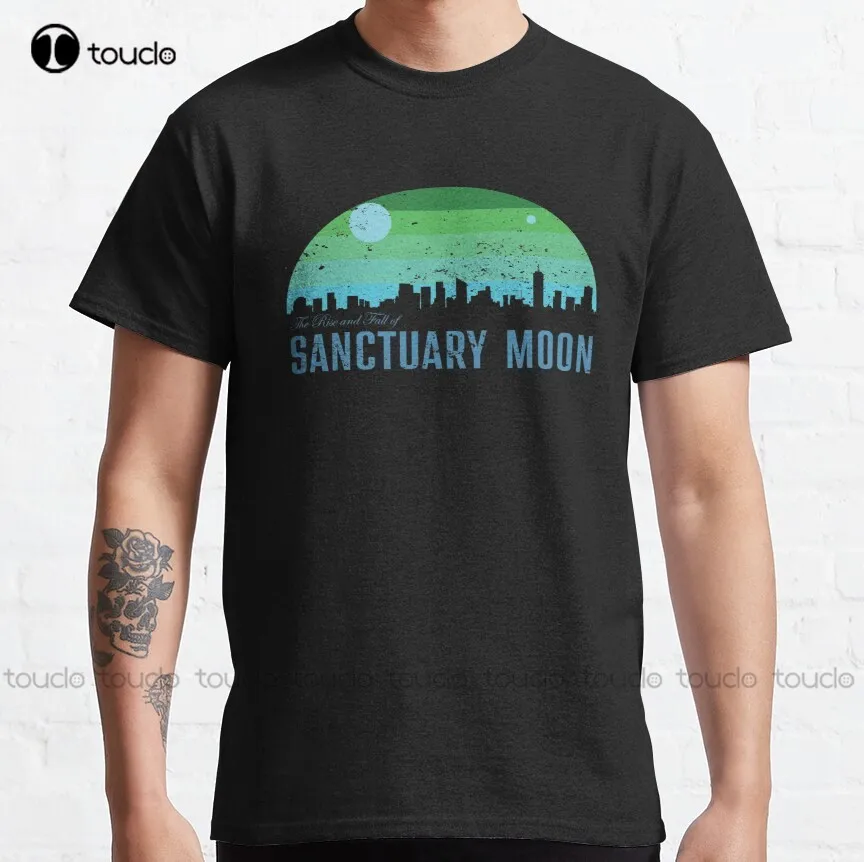 

The Rise And Fall Of Sanctuary Moon Classic T-Shirt Custom Aldult Teen Unisex Digital Printing Tee Shirt Fashion Funny New