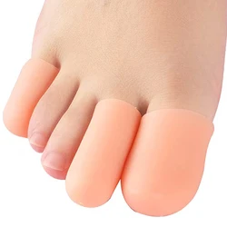 6pcs Silicone Toe Protectors Sleeve Prevent Blister Callus And Corn Relief Pain From Lngrown Toenails Foot Care Tool Toe Caps