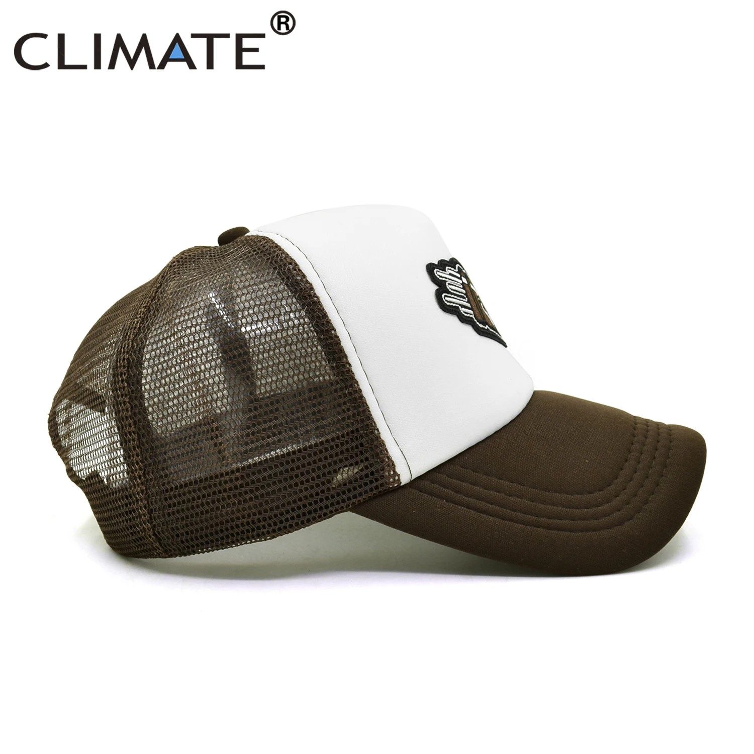 CLIMATE N-bomb Bomb Cap Nuclear Bomb Trucker Cap Bomb Atomic Cap Nuke Hat Little Boy Baseball Cap Cool Summer Mesh Hip Hop Cap